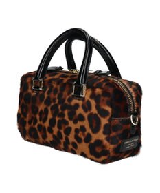 INTER-CHAUSSURES 【CHRISTIAN VILLA】レオパード柄スモールサイズハンドバッグ