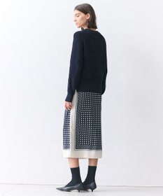 BEIGE， HELIODOR / スポンディッシュマリンボタンニット