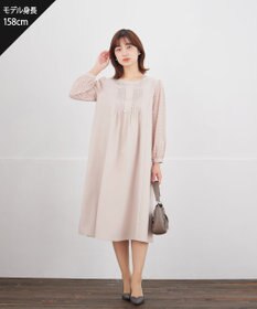 Tiaclasse L レーススリーブワンピース