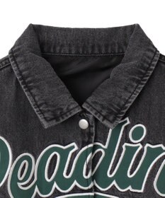 WEGO スタジアムロゴデニムショートスタジャン