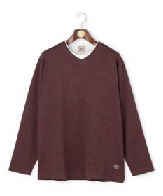 J.PRESS MEN 【WEB・一部店舗限定】フェイクレイヤード ロングスリーブTシャツ