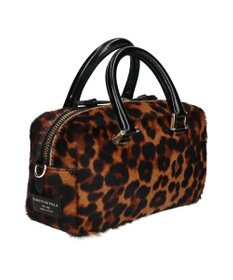 INTER-CHAUSSURES 【CHRISTIAN VILLA】レオパード柄スモールサイズハンドバッグ