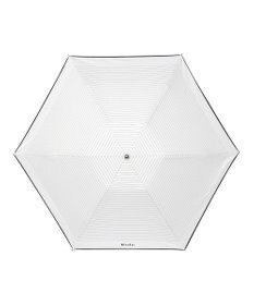 MOONBAT POLO RALPH LAUREN 晴雨兼用日傘 折りたたみ傘 ボーダー×パイピング／一級遮光 遮熱 UV