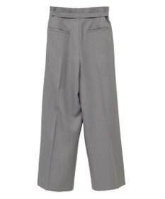 YECCA VECCA 【UVカット/接触冷感/洗える】ベルト付きイージーケアワイドパンツ