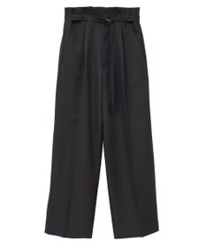 YECCA VECCA 【UVカット/接触冷感/洗える】ベルト付きイージーケアワイドパンツ