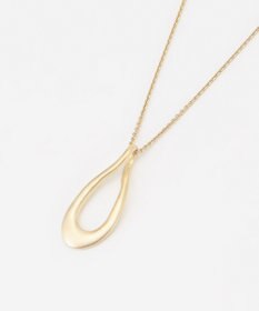 J.PRESS LADIES オーバルドロップ ネックレス