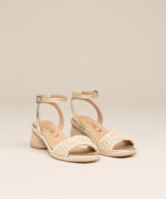 gaimo 【GAIMO/ガイモ】スクエアトゥストラップサンダル/EVONY