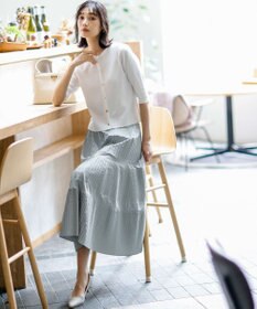 ANY SIS 【アイスタッチ】ハーフスリーブ カーディガン
