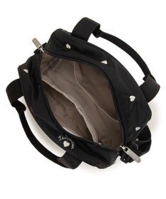 LeSportsac N/S MINI SATCHEL/レッド/ホワイトハートEMB