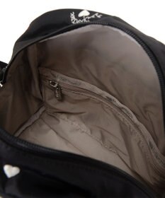 LeSportsac N/S MINI SATCHEL/レッド/ホワイトハートEMB