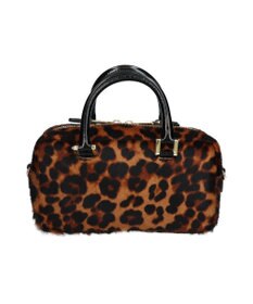 INTER-CHAUSSURES 【CHRISTIAN VILLA】レオパード柄スモールサイズハンドバッグ