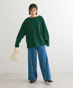 Green Parks ボーダーゆるチュニック