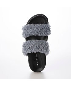 MODE ET JACOMO <carino>エコファーもこもこサンダル