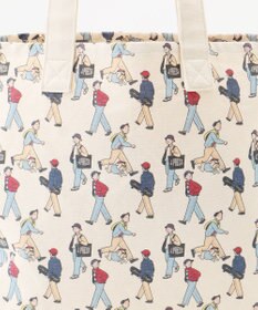 J.PRESS MEN 【AaronChang】【UNISEX】プリント トートバッグ