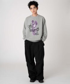 WEGO 【裏起毛/ユニセックス着用ITEM/SMLサイズ展開】アソートグラフィックプルオーバー（4）