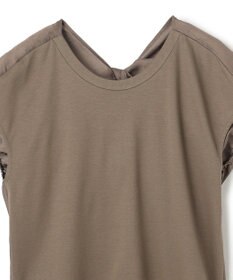 BEIGE， ZEOLITE / バックツイスト コンビトップス