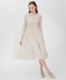 23区 【APPLAUDIR】ニュアンス フラワーレース ドレス