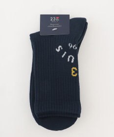 23区GOLF 【MEN】バックロゴ ハーフソックス