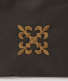 russet 【モノグラム刺繍】コーデュラナイロントートバッグ（CE-1776）