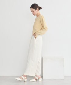 earth music&ecology レース襟カーディガン