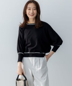 組曲 ドルマンスリーブ7分袖 ニットＴ