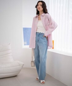 WEGO ２WAYシャーリングキャミ