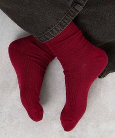 WEGO 無地リブソックス（丈14㎝）