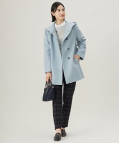 J.PRESS LADIES L 【洗える】チェルビックチェック テーパード パンツ