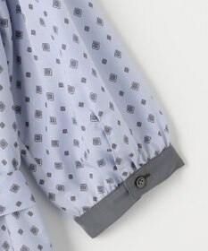 J.PRESS LADIES S 【洗える】ジオメトリックプリント ワンピース