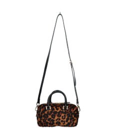 INTER-CHAUSSURES 【CHRISTIAN VILLA】レオパード柄スモールサイズハンドバッグ