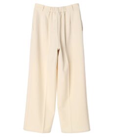 earth music&ecology Ｔ／Ｒストレートパンツ（Ｉｖｏｒｙ）