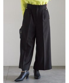 Te chichi ツイーディーワイドクロップトパンツ