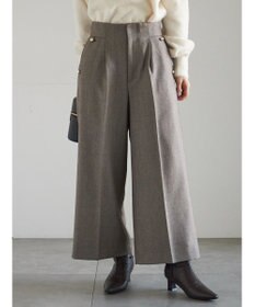 Te chichi ツイーディーワイドクロップトパンツ