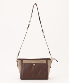 LA BAGAGERIE 【MONICA】ナイロンコンビショルダーバッグ