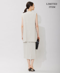 ICB 【WEB限定・洗える】BackSatinGeorgette ジャンパースカートワンピース