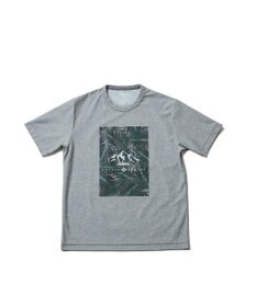 JOSEPH ABBOUD MOUNTAIN 【UNISEX】スラブリーフプリント Tシャツ