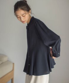 組曲 リヨセルシャーティングペプラム ブラウス