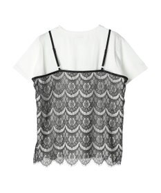 earth music&ecology ＳＥＴ２点レースキャミソール＋ＴＥＥ