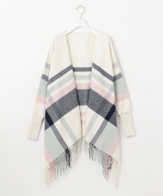 ANY SIS チェック ポンチョ