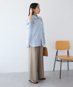 CRAFT STANDARD BOUTIQUE ストライプラグランタックシャツ