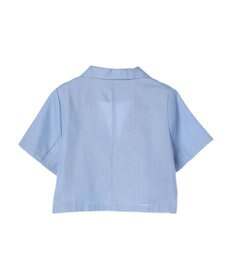 earth music&ecology リサイクルポリエステルブレンドショートシャツ