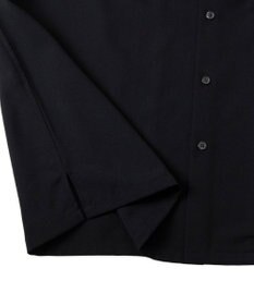 WEGO 【速乾/シワになりにくい】ドライポリオープンカラーシャツ(S)