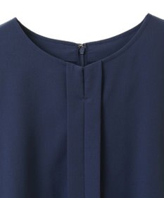 YECCA VECCA ジョーゼットプリーツワンピース