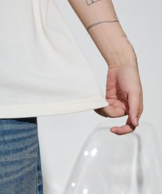 WEGO 【ユニセックス着用ITEM】チェックディテールロゴT（SS）