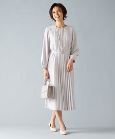 自由区 【ご好評につき追加生産・洗える】ライトサテン ワンピース