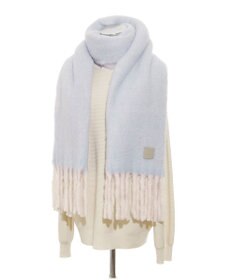 MOONBAT 【WEB限定】FURLA シャギーボリュームマフラー/幅40cm