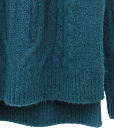 AMERICAN HOLIC ローゲージアラン柄ニットプルオーバー