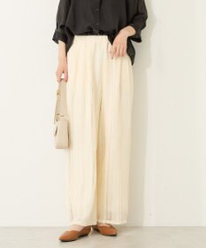 AMERICAN HOLIC 幾何学レースイージーパンツ