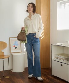 WEGO 【ANGIE VINTAGE/SMLサイズ展開】ブーツカットデニムパンツ