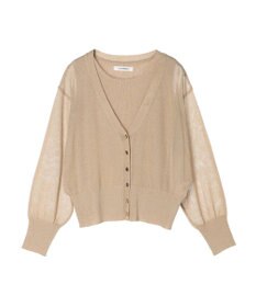 Green Parks シアーカーディガン＋タンクトップＳＥＴ